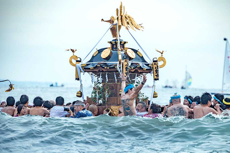 Matsuri de début d’année à Enoshima