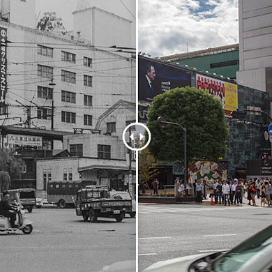 Tokyo 1960 – Gare de Shibuya