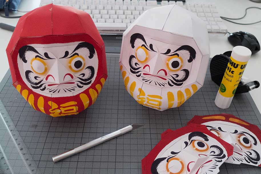 Daruma fait maison – concours & cadeaux